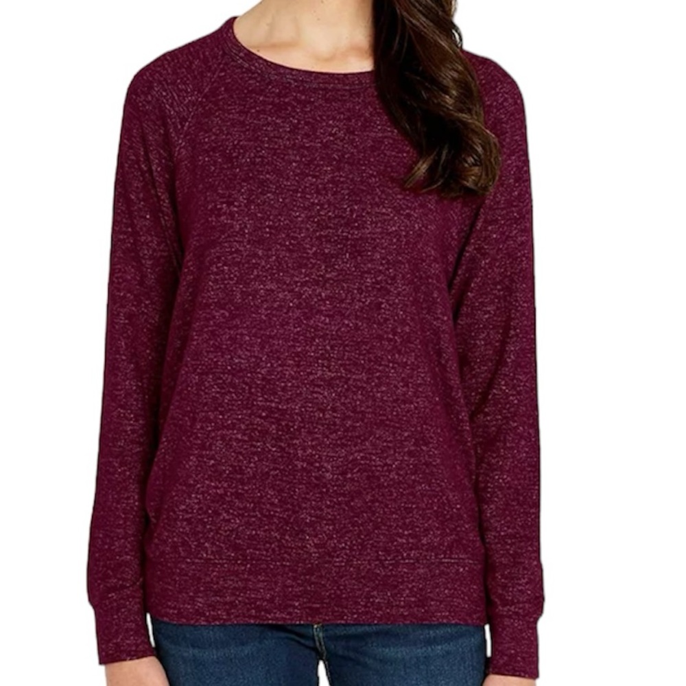 Buffalo | Burgundy Long Sleeve Cozy Long Sleeve Shirt